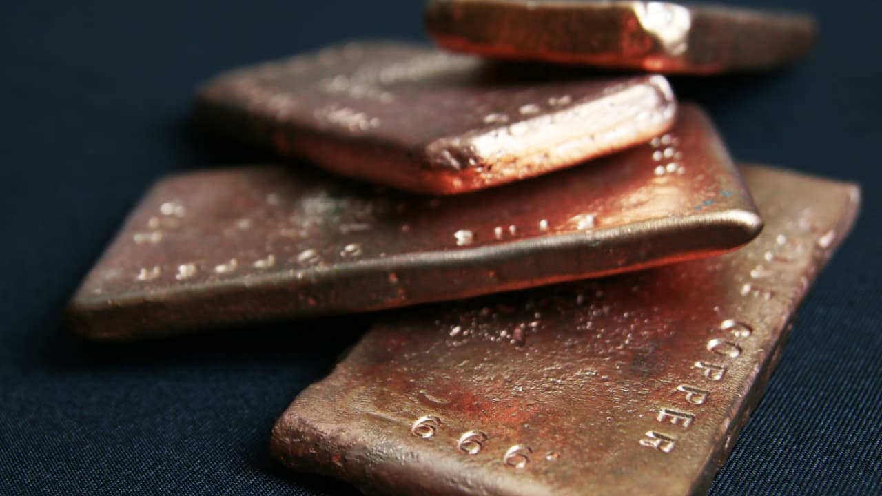Copper bullion bars precious metals investing
